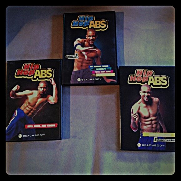 NEW 3 - Beachbody Hip Hop Abs DVDs